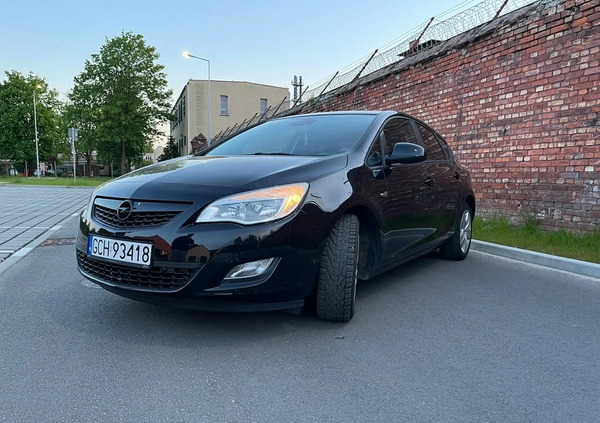 Opel Astra cena 22300 przebieg: 189300, rok produkcji 2010 z Chojnice małe 379